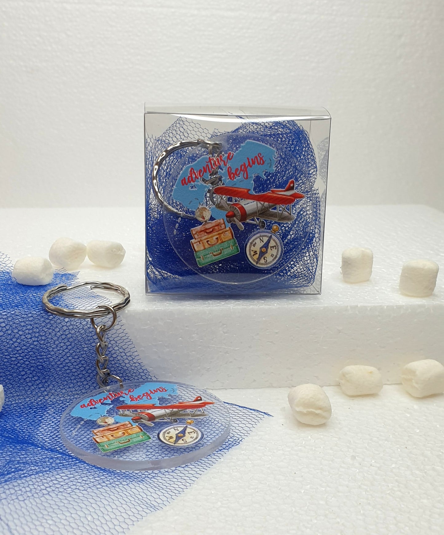 Airplane keychain (gift)