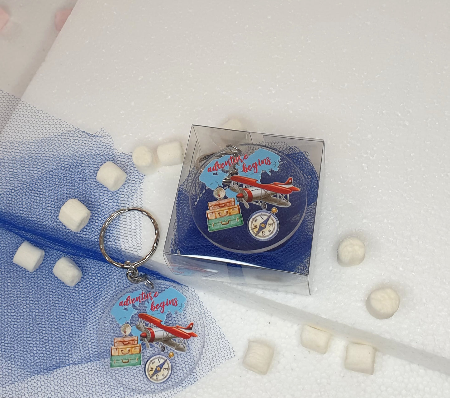 Airplane keychain (gift)