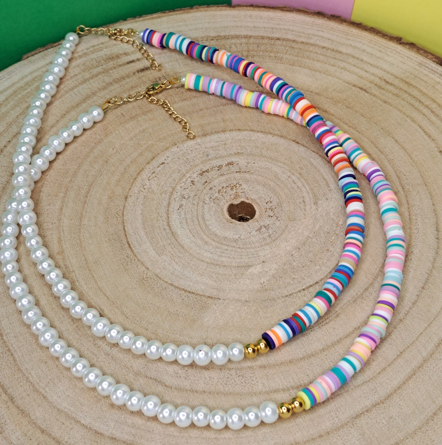 Colour Mix necklaces