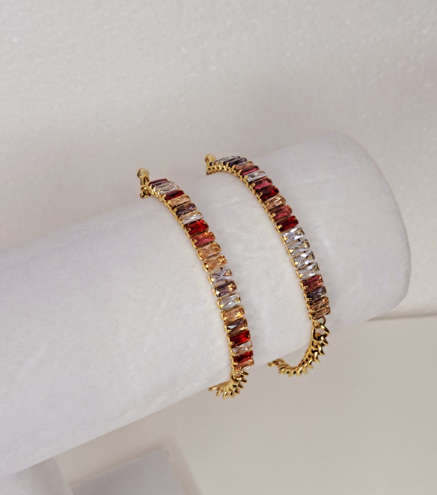 Multicolour Rhinestone bracelet