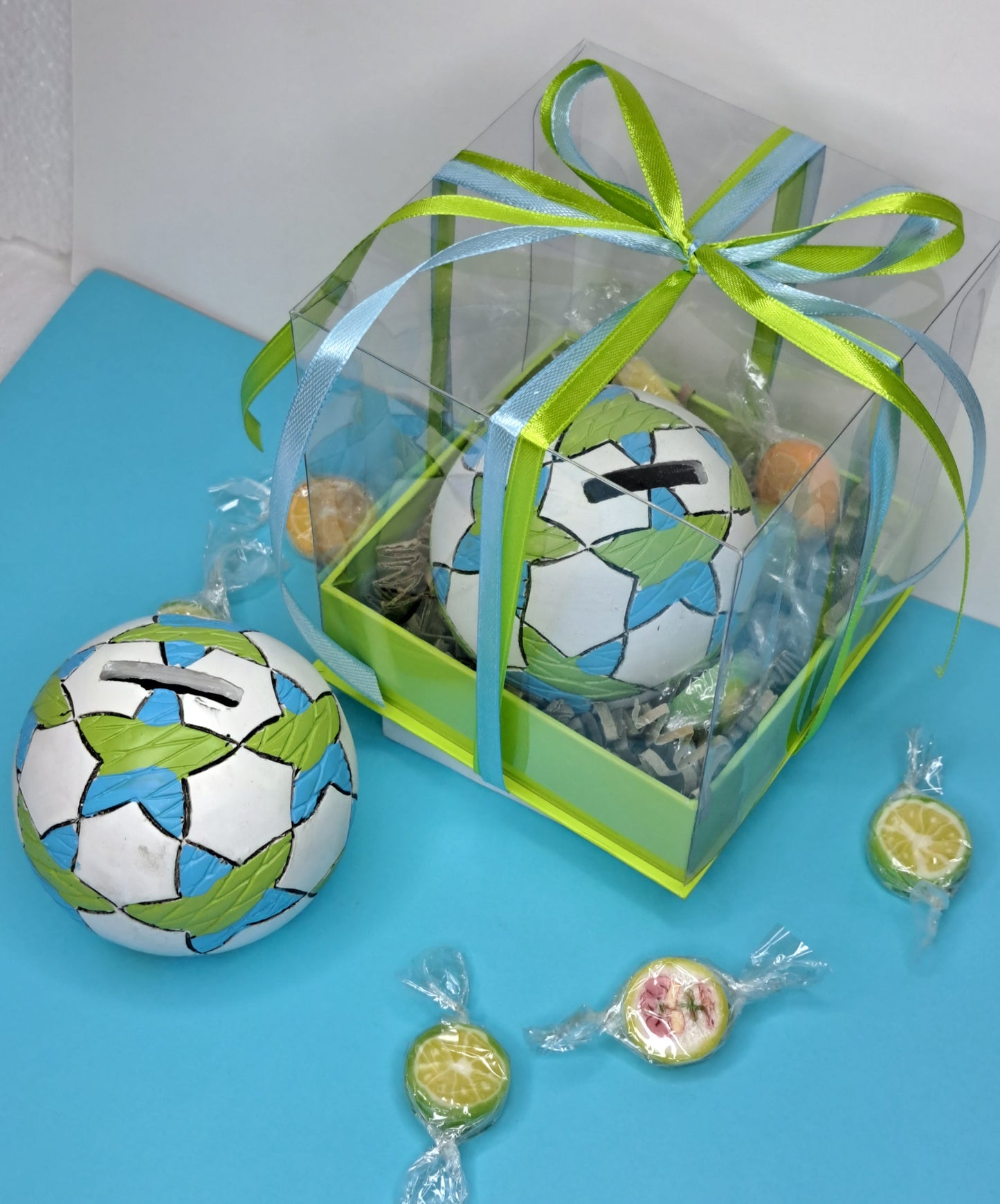 Coin bank ball