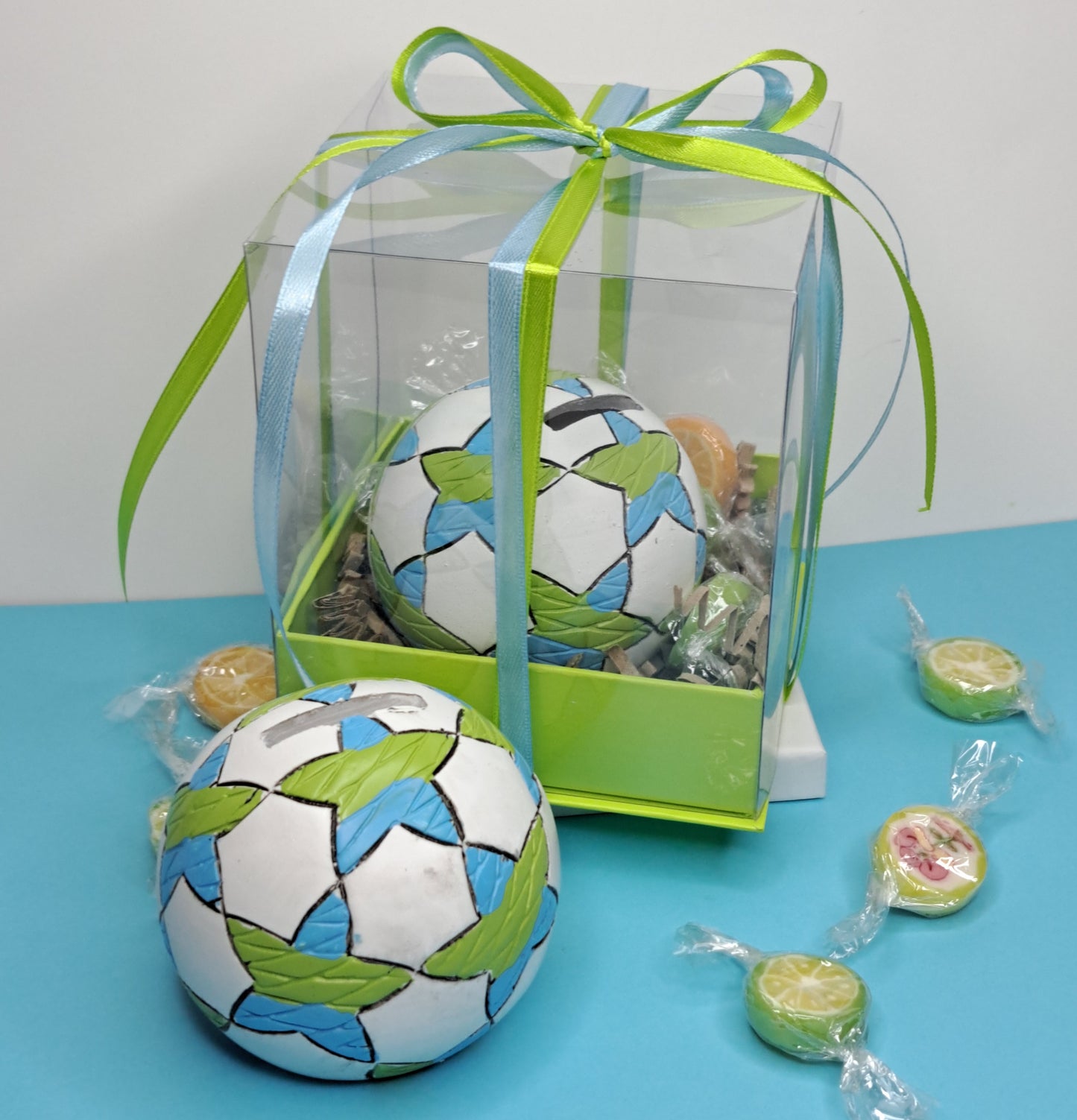 Coin bank ball