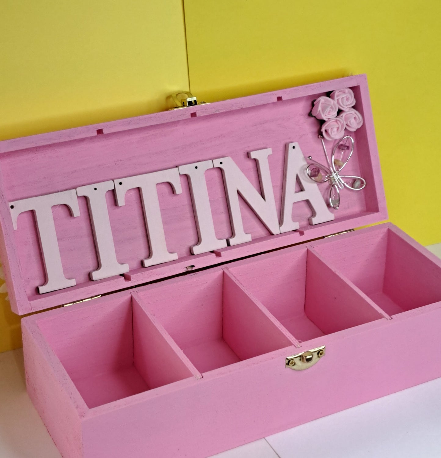 Wooden gift box (with name)