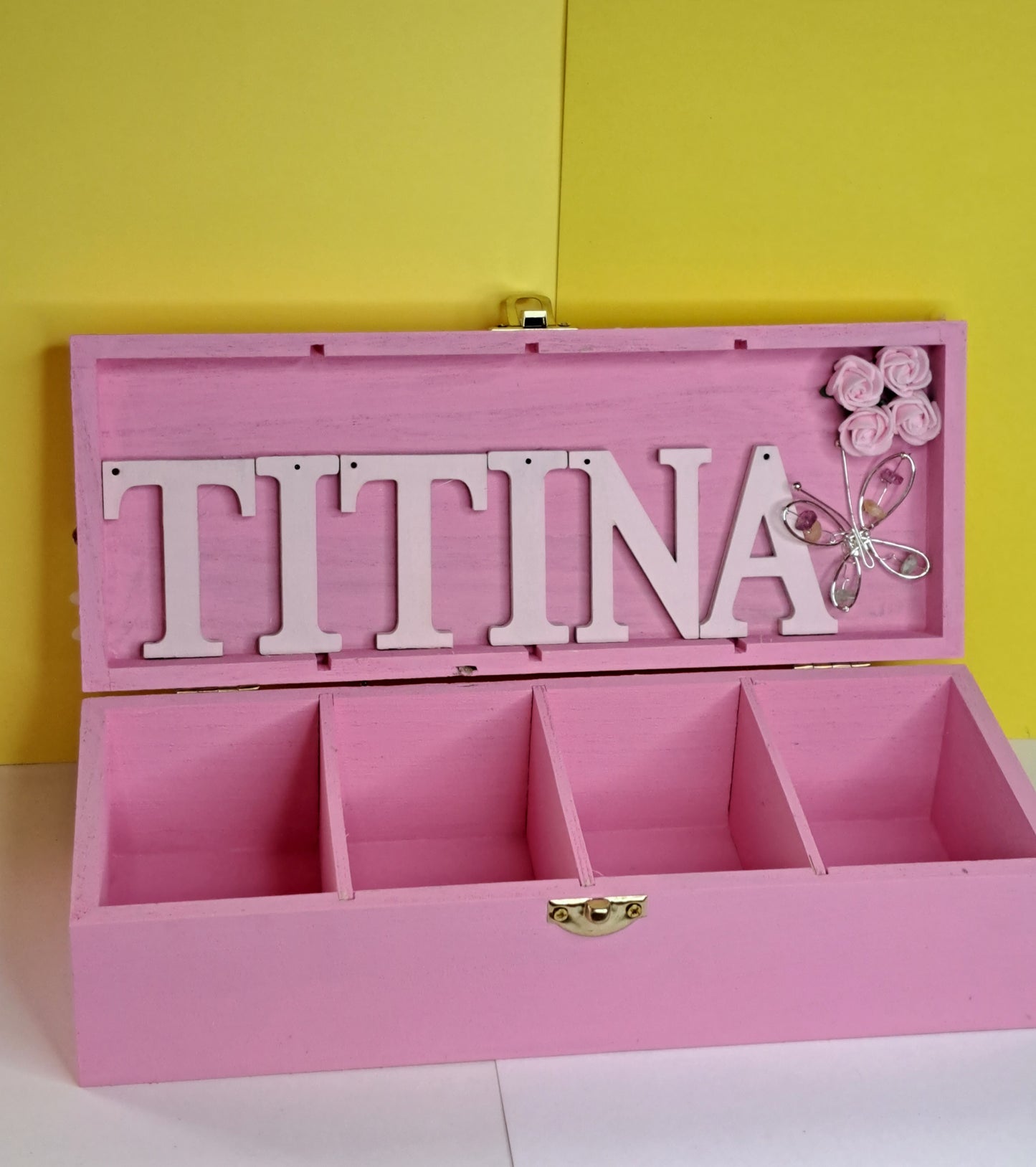 Wooden gift box (with name)