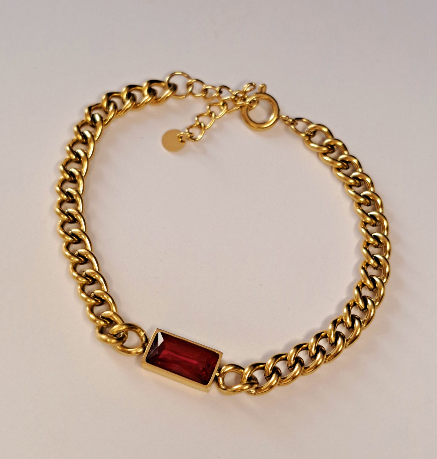 Red Gemstone bracelet