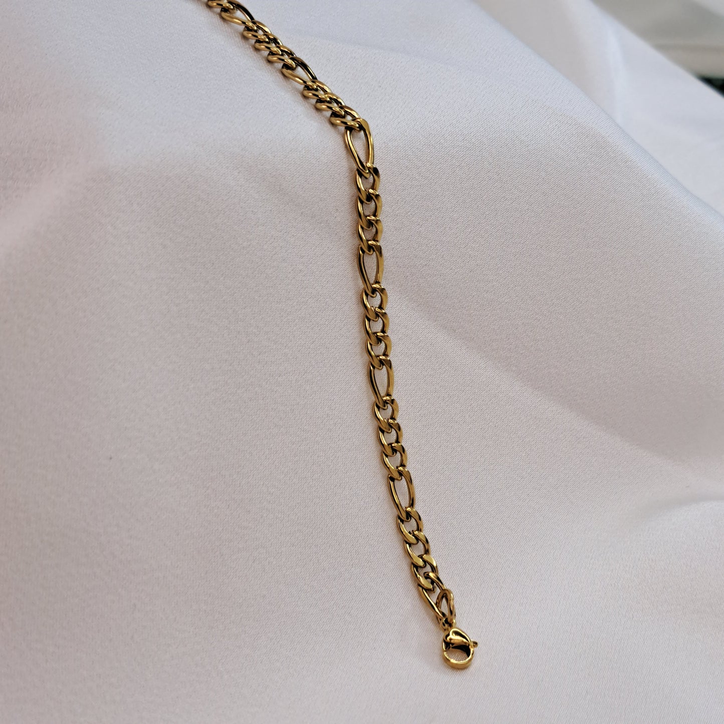 Figaro Gold chain Anklet Bracelet