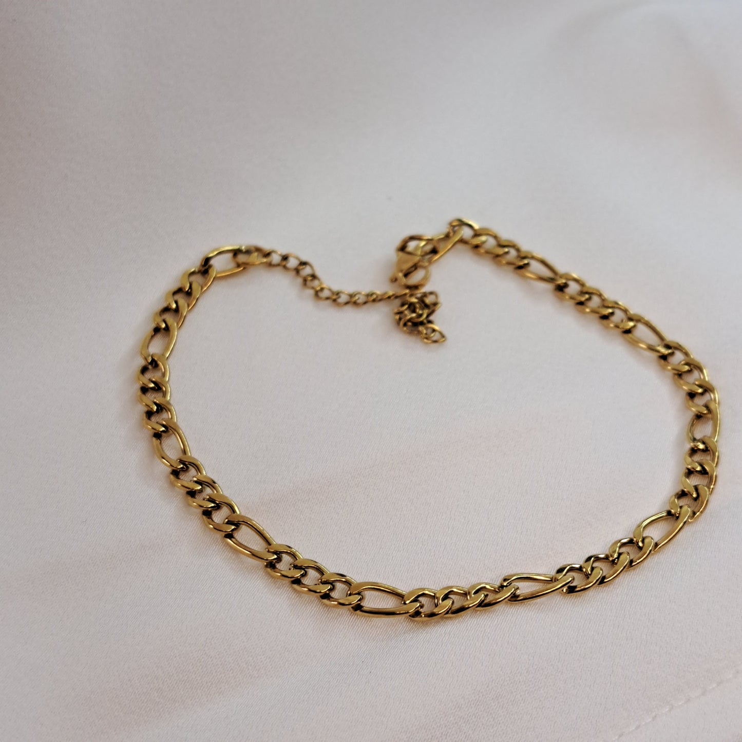 Figaro Gold chain Anklet Bracelet