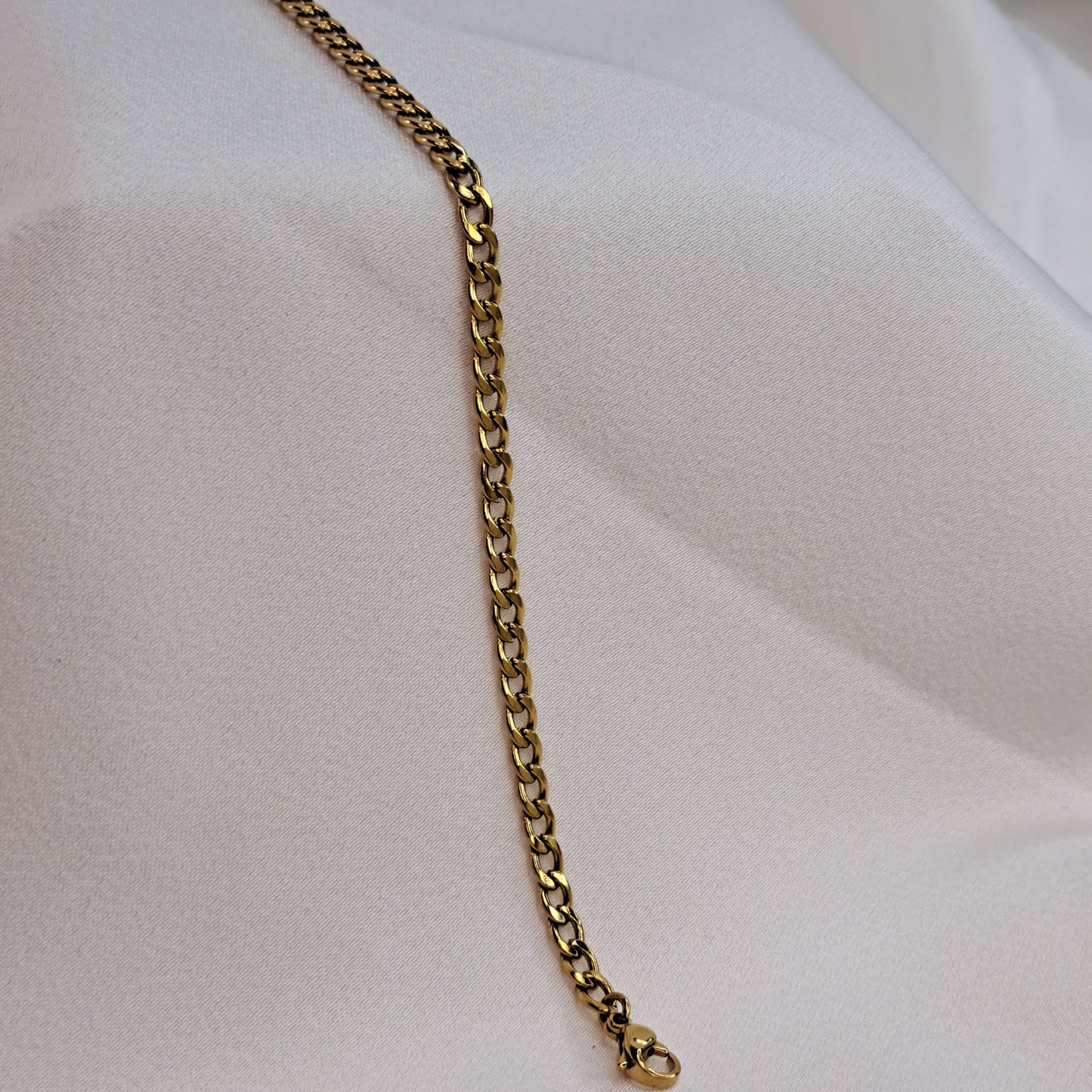 Medium Curb chain Anklet Bracelet
