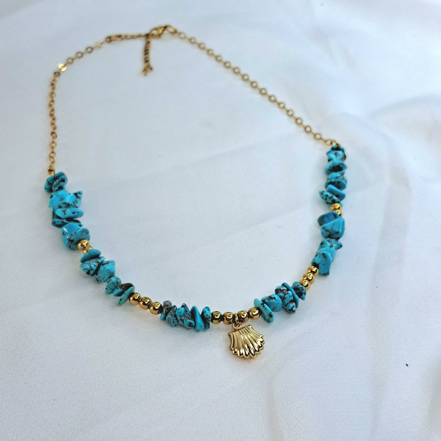 Chunky Shell Necklace Gold(3 colours)