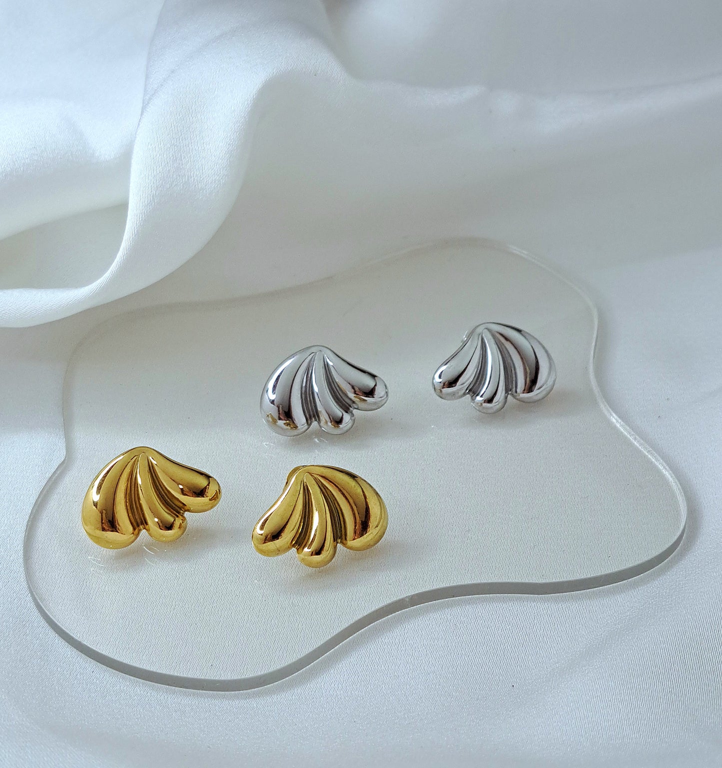 Wing Stud Earrings