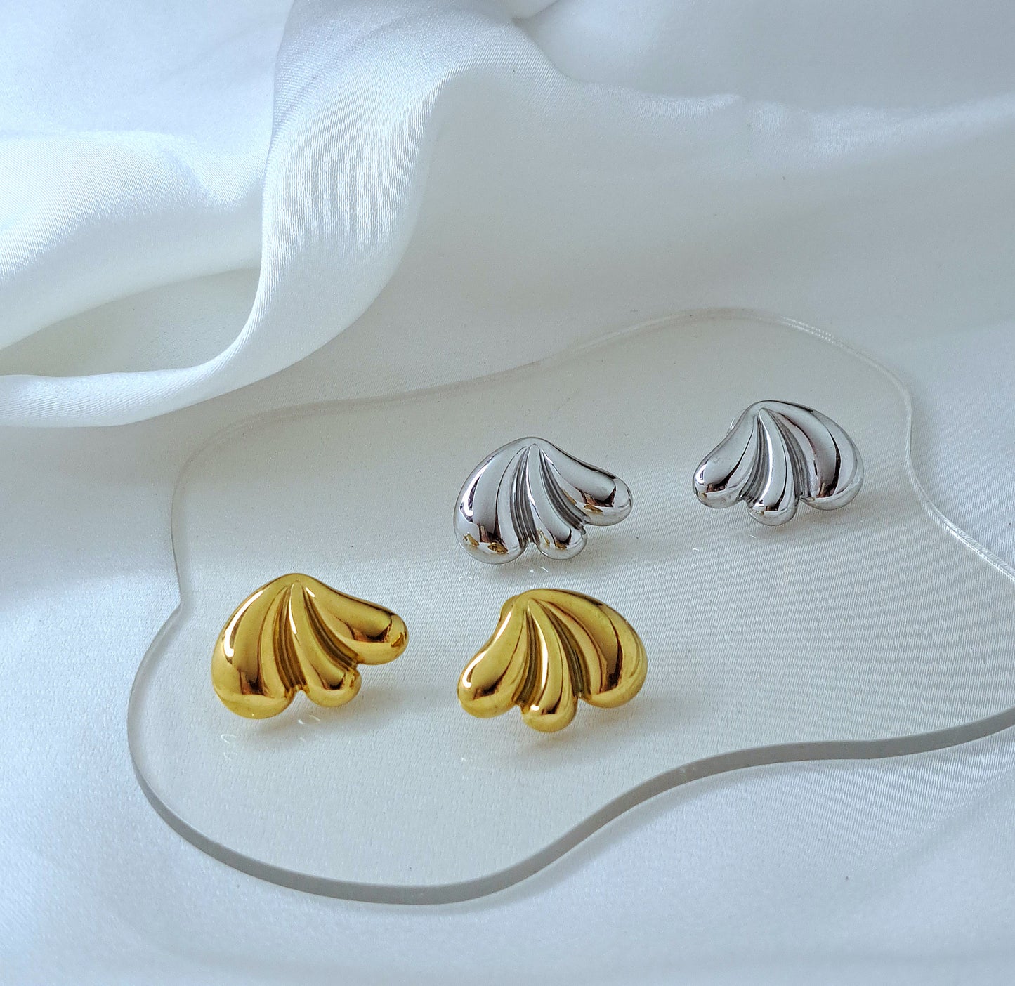 Wing Stud Earrings