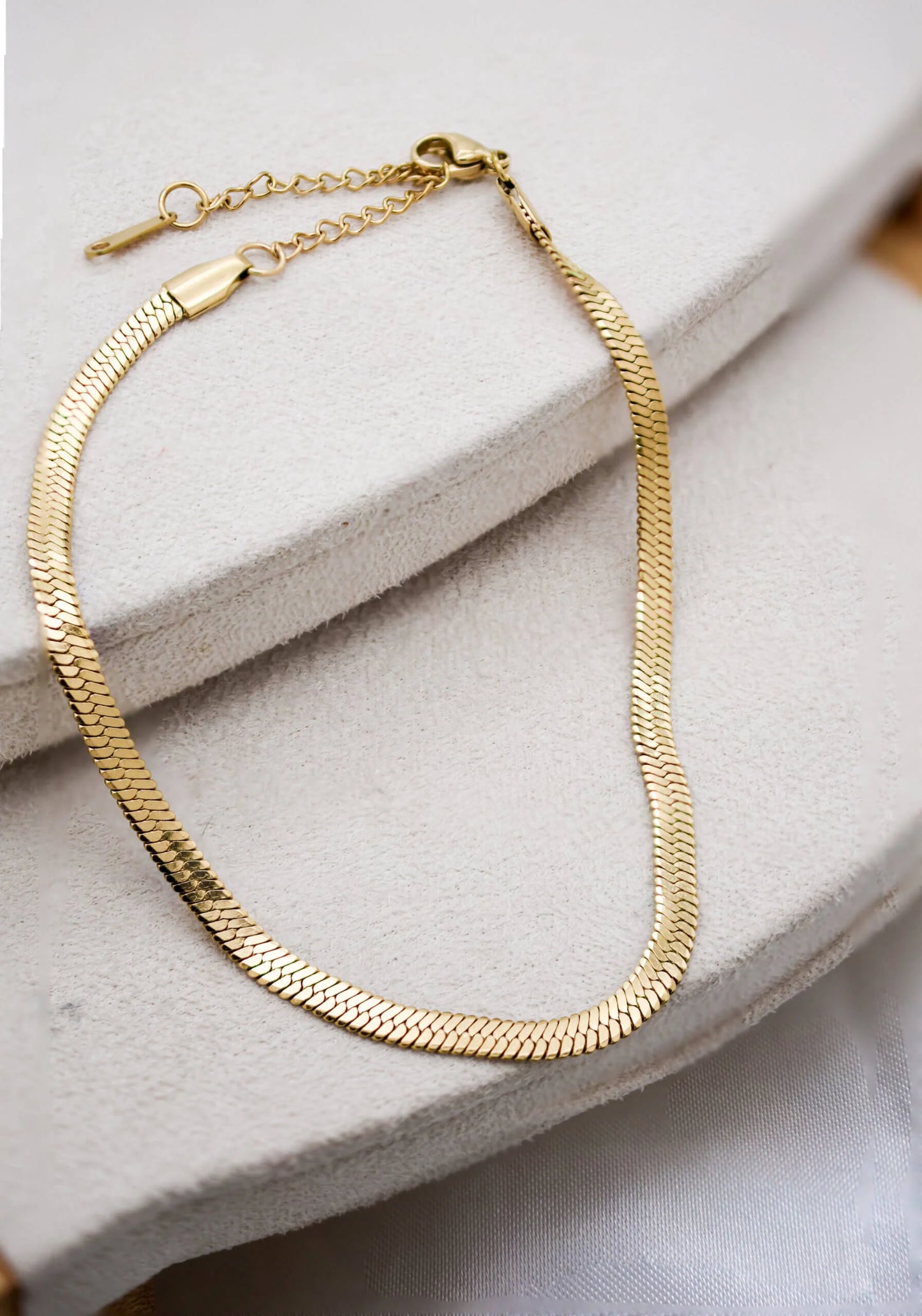 Gold Snake Chain Anklet Bracelet