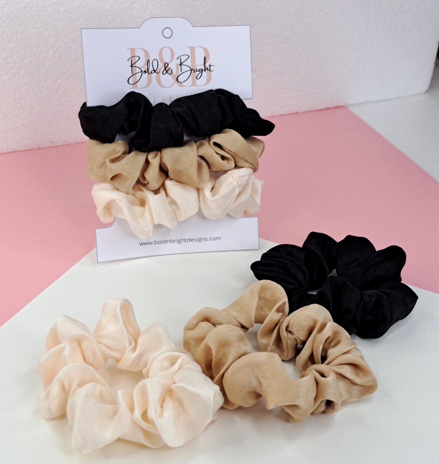 3 PCS Hair scrunchies/Hair Ties