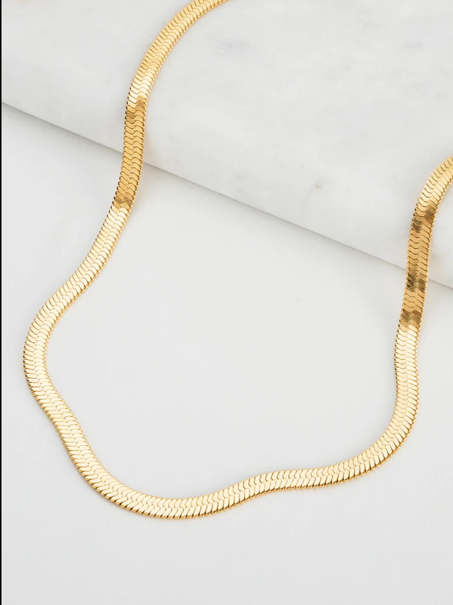 Gold Snake necklace