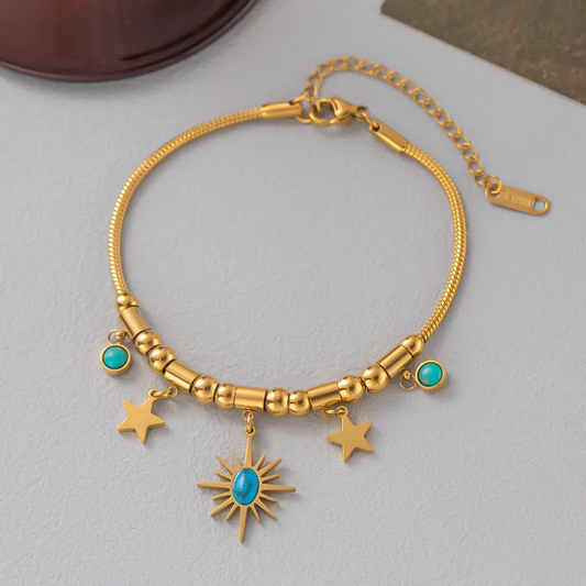 Tirquoise Sun bracelet