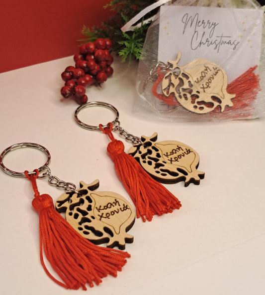 Happy New Year Keychain