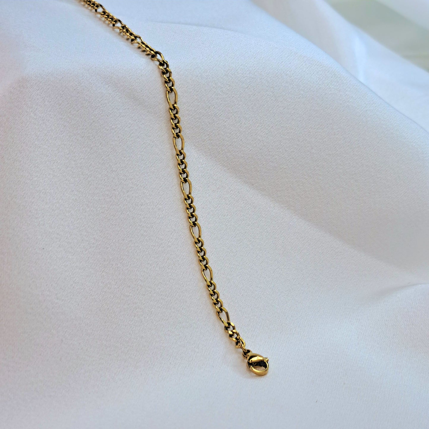 Gold Figaro Chain Anklet Bracelet