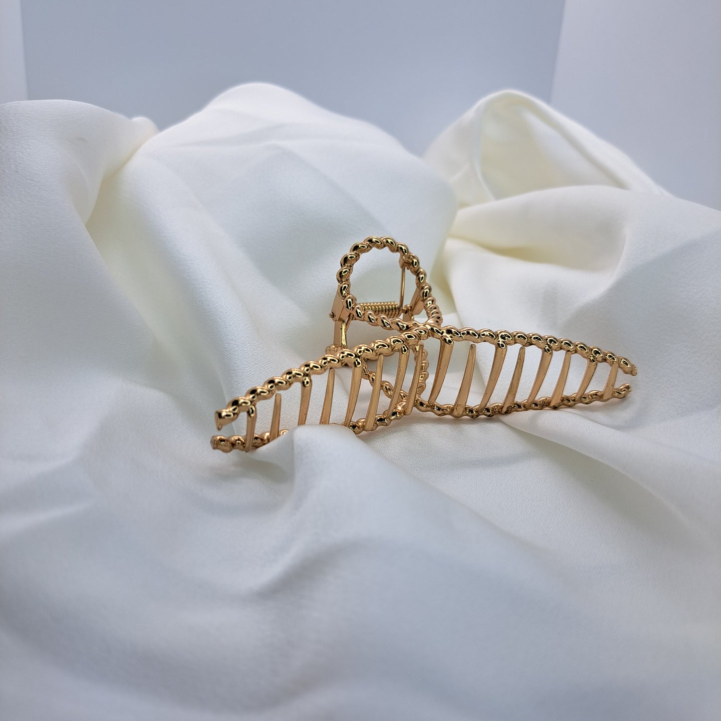 Gold Hair Claw/Hair Clip Large - TWISTED