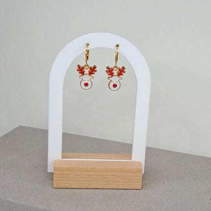 X mas Hoop Earrings (4 designs)