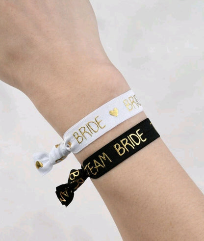 11 pcs TEAM BRIDE bracelets