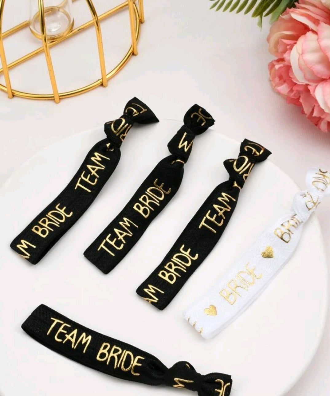 11 pcs TEAM BRIDE bracelets