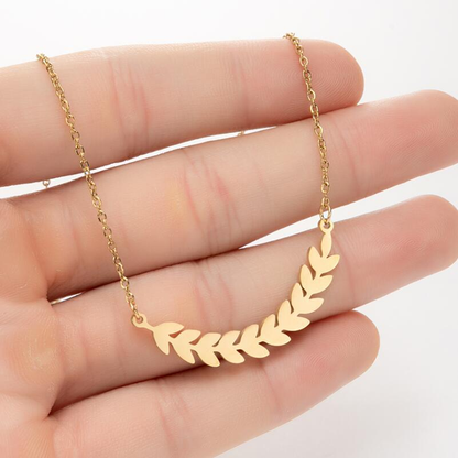 Gold Leaf necklace