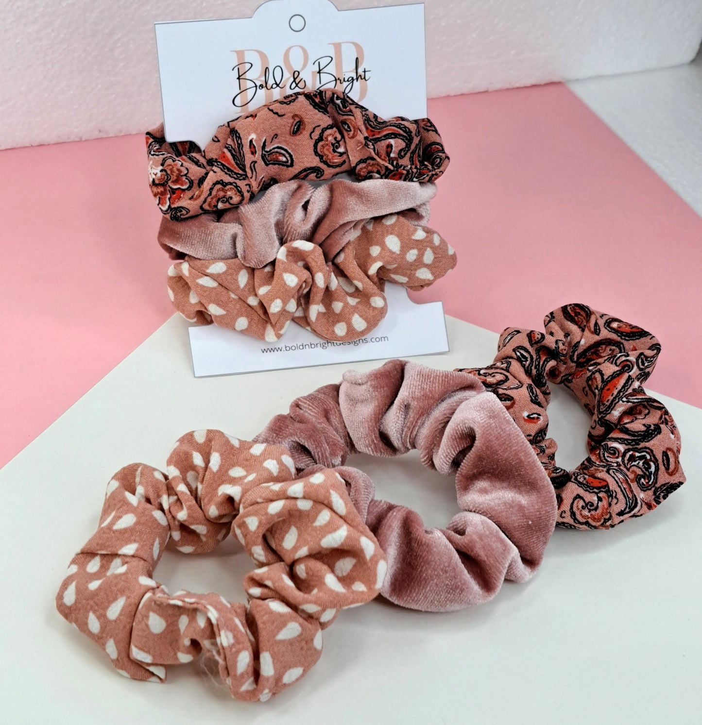 3 PCS Hair scrunchies/Hair Ties