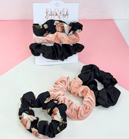 3 PCS Hair scrunchies/Hair Ties